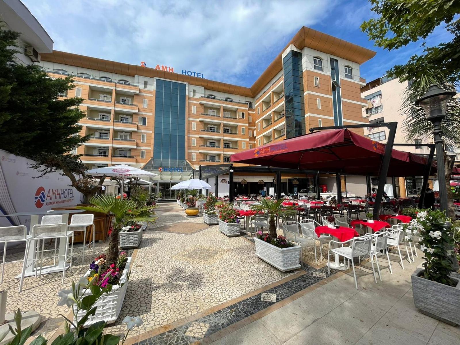 Amh Hotel Durrës Exterior foto