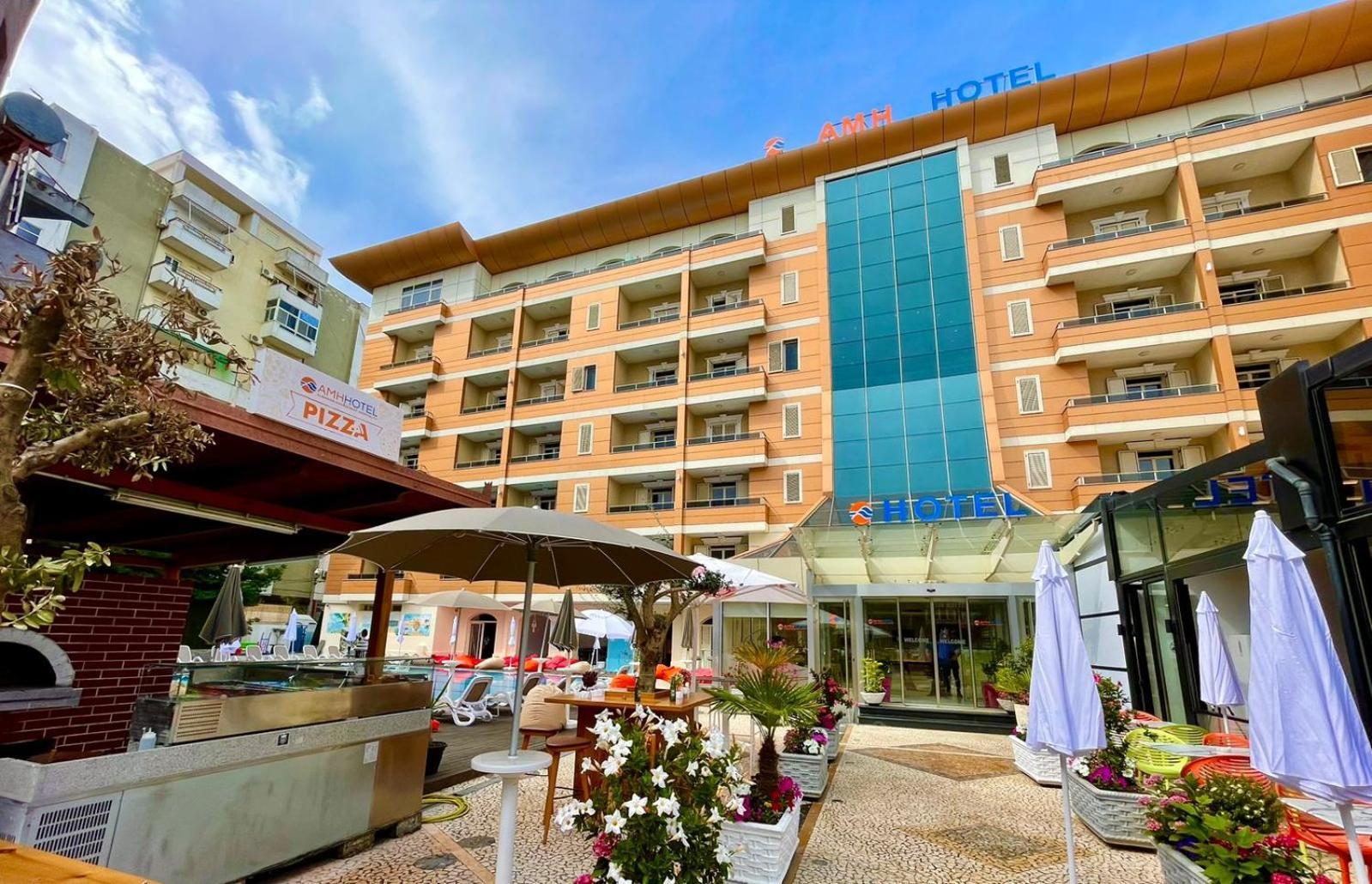 Amh Hotel Durrës Exterior foto